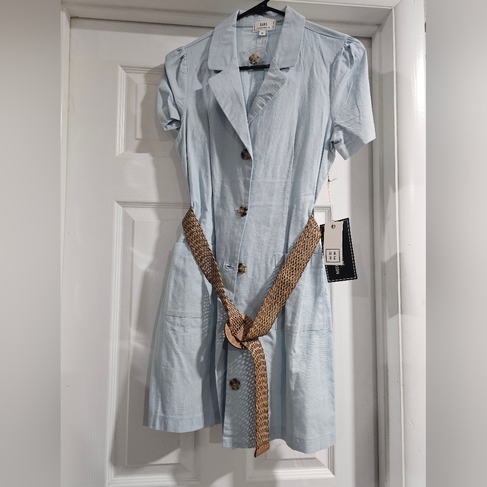 Light blue dress